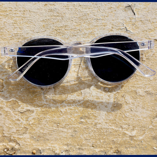 Lunette de soleil HEBB Blanche